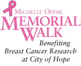 Michelle Offsie Memorial Walk Logo