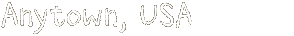 Anytown, U.S.A.